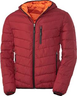 Chiemsee Herren Steppjacke, Winddichte Jacke für Männer mit praktischen Taschen, warme Winterjacke mit wattierter Kapuze, perfekt für Freizeit & Outdoor, Bordeaux, Gr. 3XL von Chiemsee