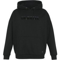 Chiemsee Kapuzensweatshirt Hoodie mit gestreiftem Label-Flockprint 1 von Chiemsee