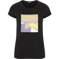 Chiemsee Print-Shirt T-Shirt mit Berg-Motiv und Schriftzügen 1 von Chiemsee