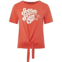 Chiemsee Print-Shirt T-Shirt mit Saum zum Knoten 1 von Chiemsee