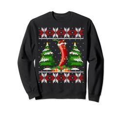 Chili Christmas Tree Lights Chili Ugly Sweater Santa Xmas Sweatshirt von Chili Ugly Christmas Tree Gifts Tee