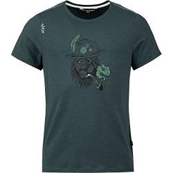 Chillaz Herren Lion T-Shirt, Dark Green, S von Chillaz