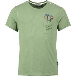 Chillaz Herren Pocket Friends T-Shirt, Light Green, M von Chillaz