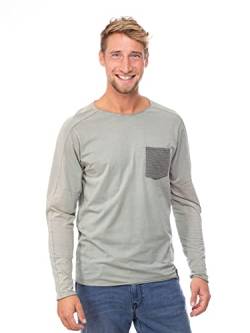 Chillaz Prag Longsleeve Olive Langarmshirt Herrenshirt Männershirt Langarmshirt (M) von Chillaz