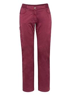 Chillaz W Jessy Pant Pink - Komfortable elastische Damen Baumwoll Kletterhose, Größe 36 - Farbe Dry Rose von Chillaz