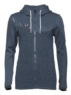 Chillaz W Rock Jacket Blau - Modische warme Damen Jacke, Größe 38 - Farbe Dark Blue Melange von Chillaz