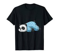 Panda Bär schlafen Schlafanzug Panda damen extra rice T-Shirt von Chiller Panda kinder Relax chillen Co.