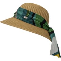 Chillouts - Rockabilly Hut - Treviso Hat - für Damen - braun/grün von Chillouts