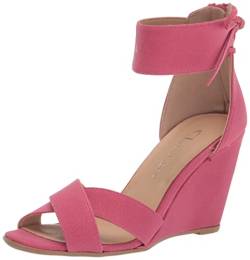 CL by Chinese Laundry Damen Canty Wedge Sandale, Fucshia, 35.5 EU von Chinese Laundry