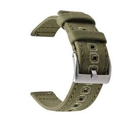 Chlikeyi Armband 18-22 mm Nylon-Segeltuch-Armband-Armband von Chlikeyi