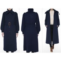 Chloé Langmantel Chloé Women Iconic Cult Belted Waist Coat Long Mantel Jacke Jacket Par von Chloé