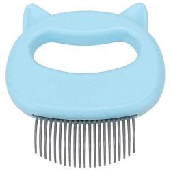 Chnegral Massagekamm für Haustiere, Hunde, Fellpflege, Haarentfernung, Haarentfernung, Reinigungsbürste (blau) von Chnegral