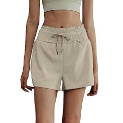 Shorts Damen Yogahose Kurze Hose Damen Sport Shorts Rock Damen Laufhose Kurz Damen Radlerhose Damen Kurz Fahrradhose Damen Sporthose Damen Kurze Jogginghose Damen Radhose Damen Kurz Sporthose Kurz von Chnnamzu