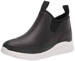 Chooka Damen Waterproof Bellevue Rain Sneaker with Hybrid Sport Outsole Gummistiefel, schwarz, 40 EU von Chooka