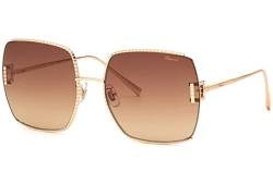 CHOPARD Damen SCHG30M Sonnenbrille, Shiny Copper Gold von Chopard