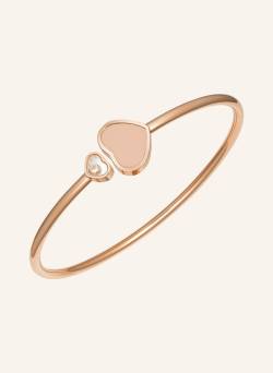 Chopard Armreif Happy Hearts Armreif Aus 18 Karat Roségold, Diamanten Und Rosa Stein rosegold von Chopard