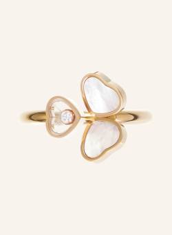 Chopard Ring Happy Hearts Wings Ring Aus 18 Karat Roségold, Diamanten Und Perlmutt rosegold von Chopard