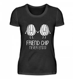 Hochwertiges Damenshirt - Friend Chip Never Ends! von Chorchester