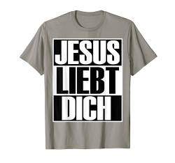 Christerest: Jesus Liebt Dich Christliches T-Shirt von Christerest