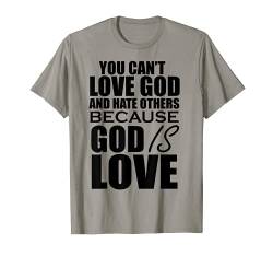 Gott ist Liebe Christian T-Shirt von Christerest