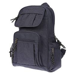 Christian Wippermann großer kompakter sportlicher elegnater Damen Rucksack Tagesrucksack Daypack blau von Christian Wippermann