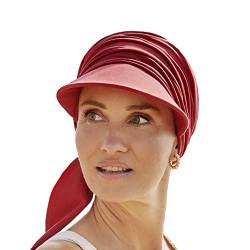 Christine Headwear Damen Briana Sun Cap Headband, Lipstick Red, Einheitsgröße EU von Christine Headwear