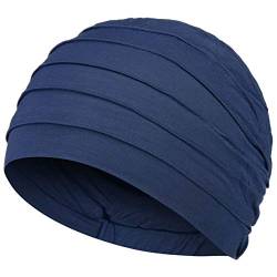 Christine Headwear Damen Yoga Turban Headband, Dark Blue, 55-61 EU von Christine Headwear