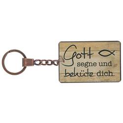 °* Schlüsselanhänger Vintage - Look, Metall (Gott segne .) von Christliche Geschenkideen