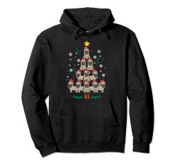 Weihnachtspyjama, Mops, Weihnachtsbaum, Hund, Weihnachten, Pyjama, Herren, Damen, Kinder Pullover Hoodie von Christmas Clothes Xmas Pajamas Men Women Kids Gift