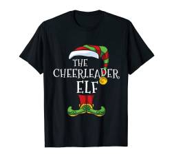 Cheerleader Elf Family Matching Christmas Group Gift Pajama T-Shirt von Christmas Family Matching Funny I'm The Elf Store.