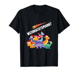 Weihnachtsmütze Dinosaurier Frohe Weihnachten T-Shirt von Christmas Shirts Women Men Boys Girls Kids Gifts