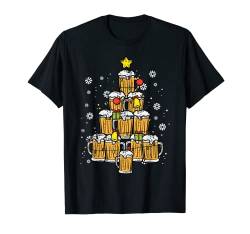 Bier-Weihnachts-Pyjama, Weihnachtsbaum, Pjs, Brew Dad Men T-Shirt von Christmas Shirts Xmas Pajamas Men Women Kids Gift