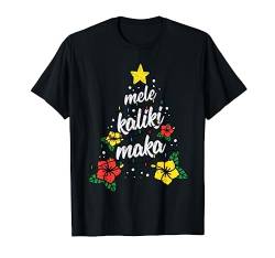 Mele Kalikimaka Pyjama, Merry Christmas, Hawaii, Sommer, Weihnachten T-Shirt von Christmas Shirts Xmas Pajamas Men Women Kids Gift