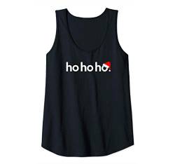 Damen Christmas Shirts for Women Her | Ho Ho Ho Xmas Gift for Her Tank Top von Christmas Shirts by alphabet lab