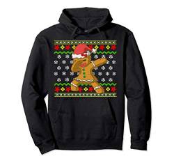 Dabbing Gingerbread Girl Ugly Christmas Pattern Women Gift Pullover Hoodie von Christmas Tee Styley