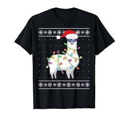 Alpaca Christmas Tree Funny Ugly Christmas Sweater T-Shirt von Christmas Ugly Sweaters T-shirt Co