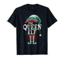Die Queen Elf süße Weihnachtsfamilie passende Gruppe T-Shirt von Christmas cute outfits
