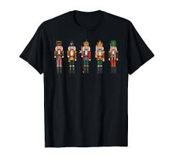 Nussknacker-Kollektion, niedliche Feiertage T-Shirt von Christmas cute outfits