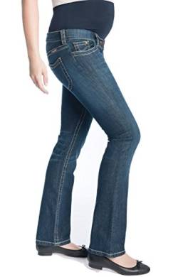 Christoff Designer Jeans Boot-Cut extralang Damen Jeanshose Umstandsmode 638/89-52 Length: 32 von Christoff