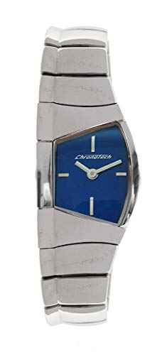 Chronotech Damen Analog Quarz Uhr mit Edelstahl Armband CT7323L-04M von Chronotech