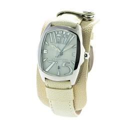 Chronotech Damen Analog Quarz Uhr mit Leder Armband CT2039L-20 von Chronotech