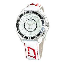 Chronotech Herren Analog Quarz Uhr mit Leder Armband CC6280L-04 von Chronotech