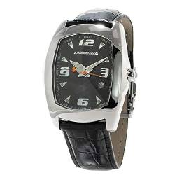 Chronotech Herren Analog Quarz Uhr mit Leder Armband CT7504-02 von Chronotech