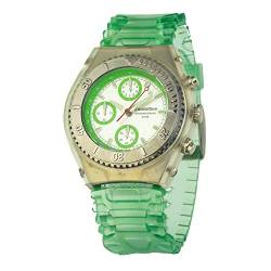 Chronotech Unisex Erwachsene Analog Quarz Uhr mit Gummi Armband CT7284-07 von Chronotech