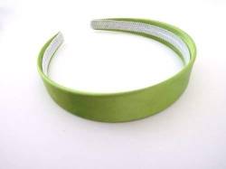 2.5 CM Breit Satin Kopfband Haarband Alice Band Flexibel - Grün von Ci Ci