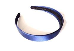 2.5 CM Breit Satin Kopfband Haarband Alice Band Flexibel - Marine, One Size von Ci Ci