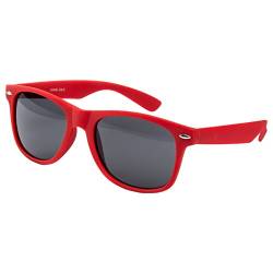 Ciffre Nerdbrille Sonnenbrille Stil Brille Pilotenbrille Vintage Look Rot Matt Gummiert NRR von Ciffre