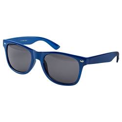 Ciffre Sonnenbrille Nerdbrille Nerd Retro Look Brille Pilotenbrille Vintage Look - ca. 80 verschiedene Modelle Blau von Ciffre