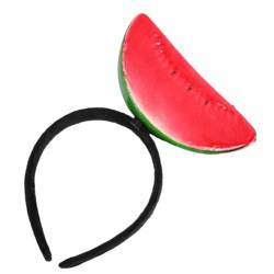 Ciieeo Stirnband Wassermelone Wassermelonen-Haarreif wassermelone haarreif Lustiger Wassermelonen-Kopfschmuck Fruchtkopf-Bopper Wassermelonen-Stirnband für Frauen Haarband mit Früchten von Ciieeo