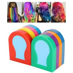 Haarfärbemittel Farbpigmentpulver 8 Farben, Haarfärbemittelpigment zu Hause, DIY Haarfärbemittel Styling Farbpulver von Cimenn